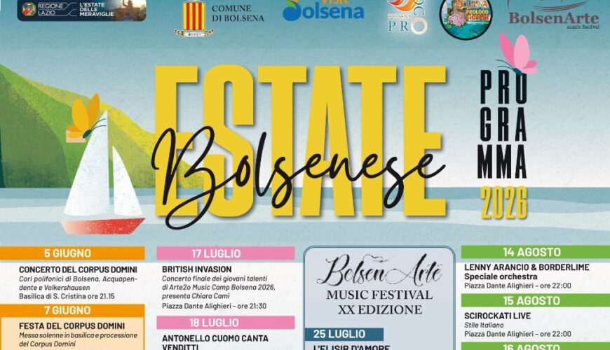 Programma Estate Bolsenese 2026
