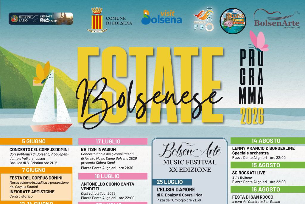 Programma Estate Bolsenese 2026